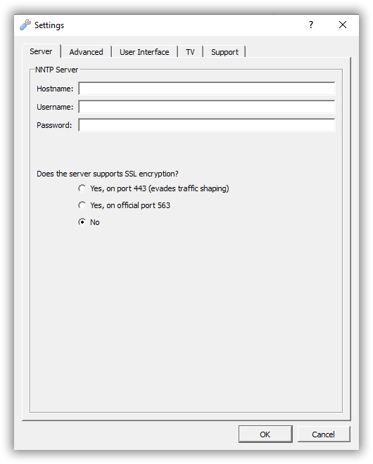 Binreader Newsreader Set Up6