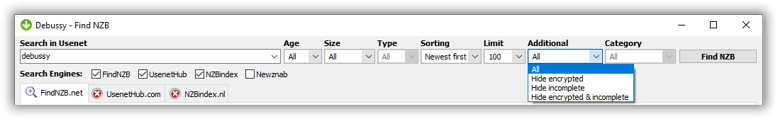 Getnzb Newsreader Search Engines 2