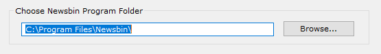Newsbin Newsreader Install Location