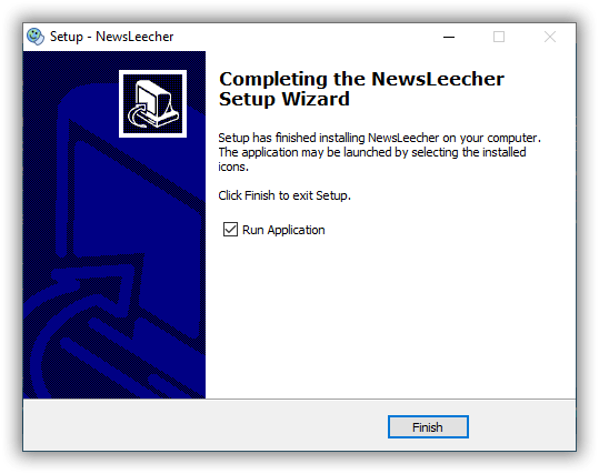 Newsleecher Newsreader Run Application