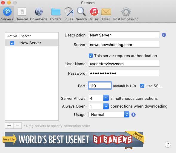 best usenet client mac