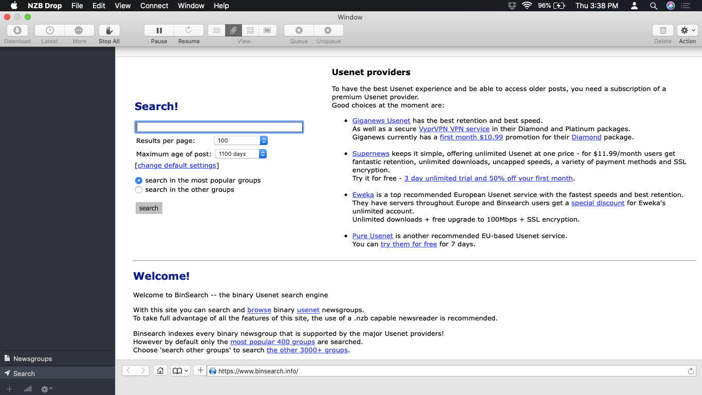 nzb search program mac