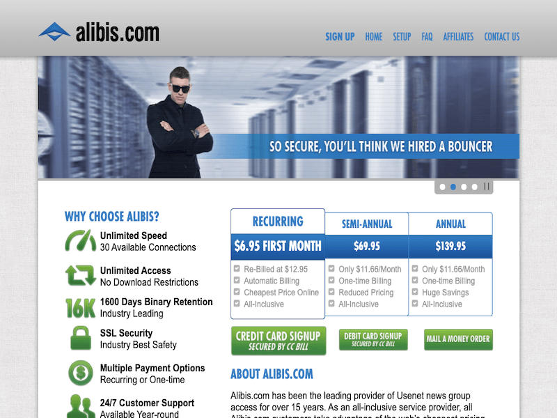 Alibis review