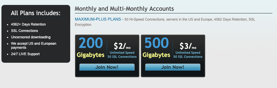 Maximumusenet Pricing1