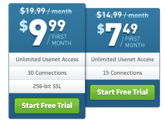 Usenet Net Pricing